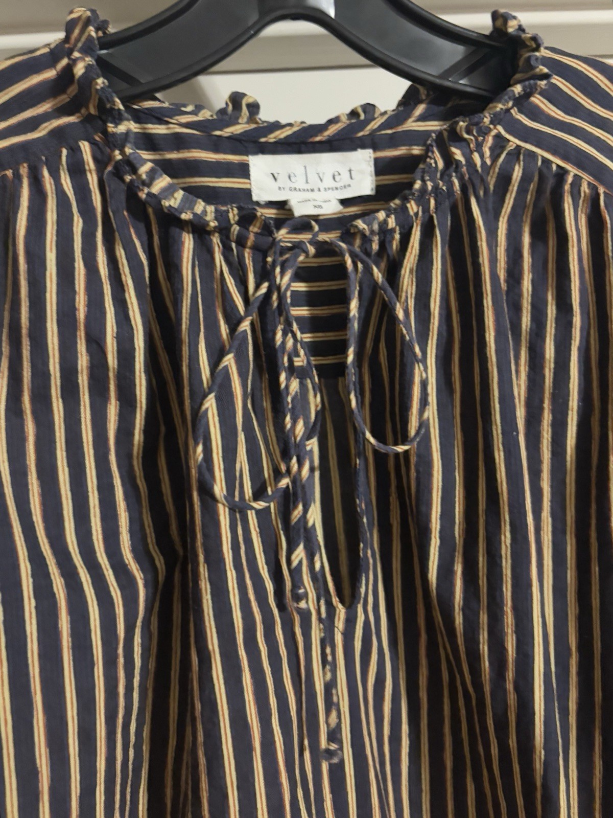 Velvet By Graham & Spenser Boho Coastal Preppy Coquette Old Money Size XS