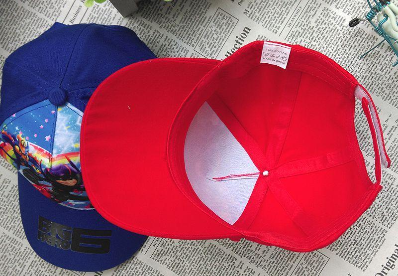 Cartoon Big Hero 6 Baseball Cap – Random Color and Design