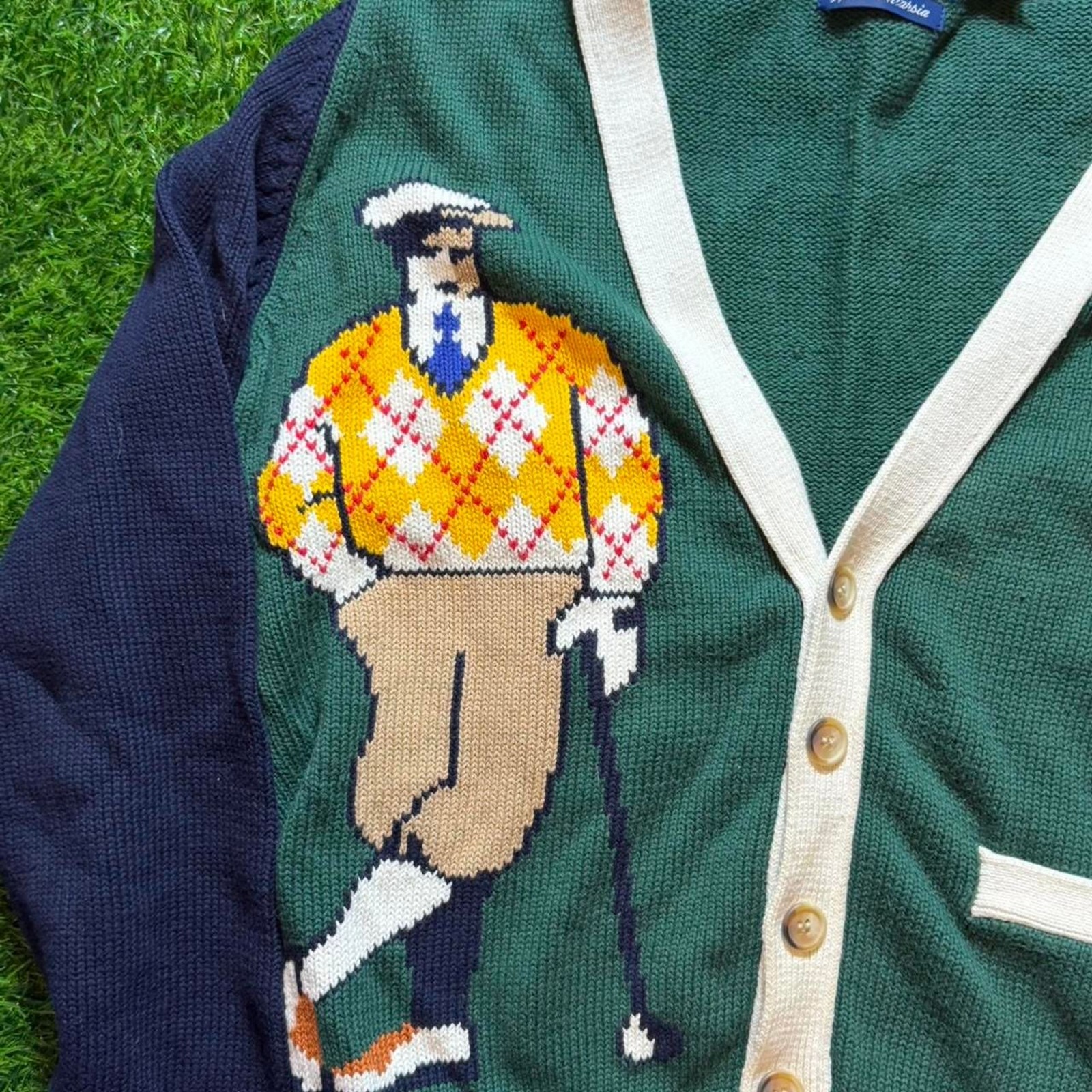 Hathaway Men’s multi Cardigan