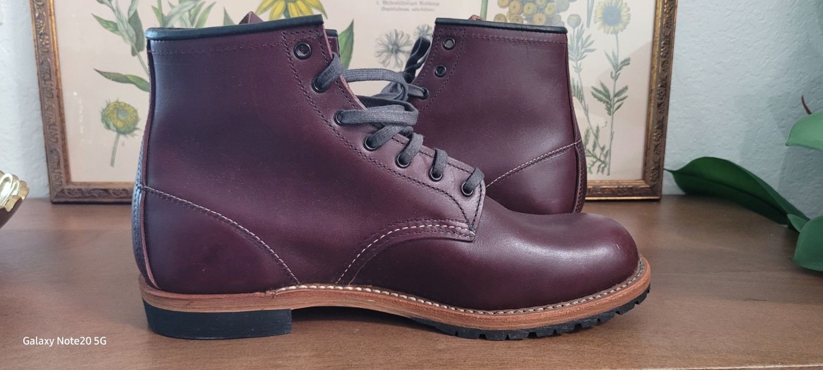 Red Wing Shoes Men’s Leather Boots Round Toe US 9.5 D