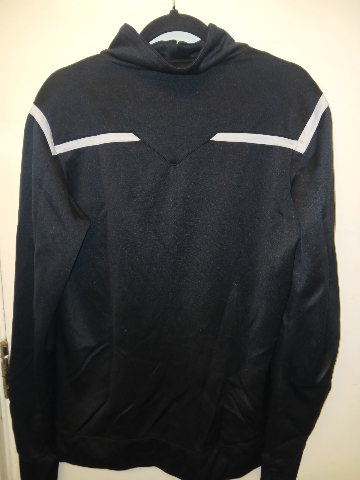 Vintage Nike Dri-FIT Track Jacket Black Idaho Volleyball Women’s Size L LT
