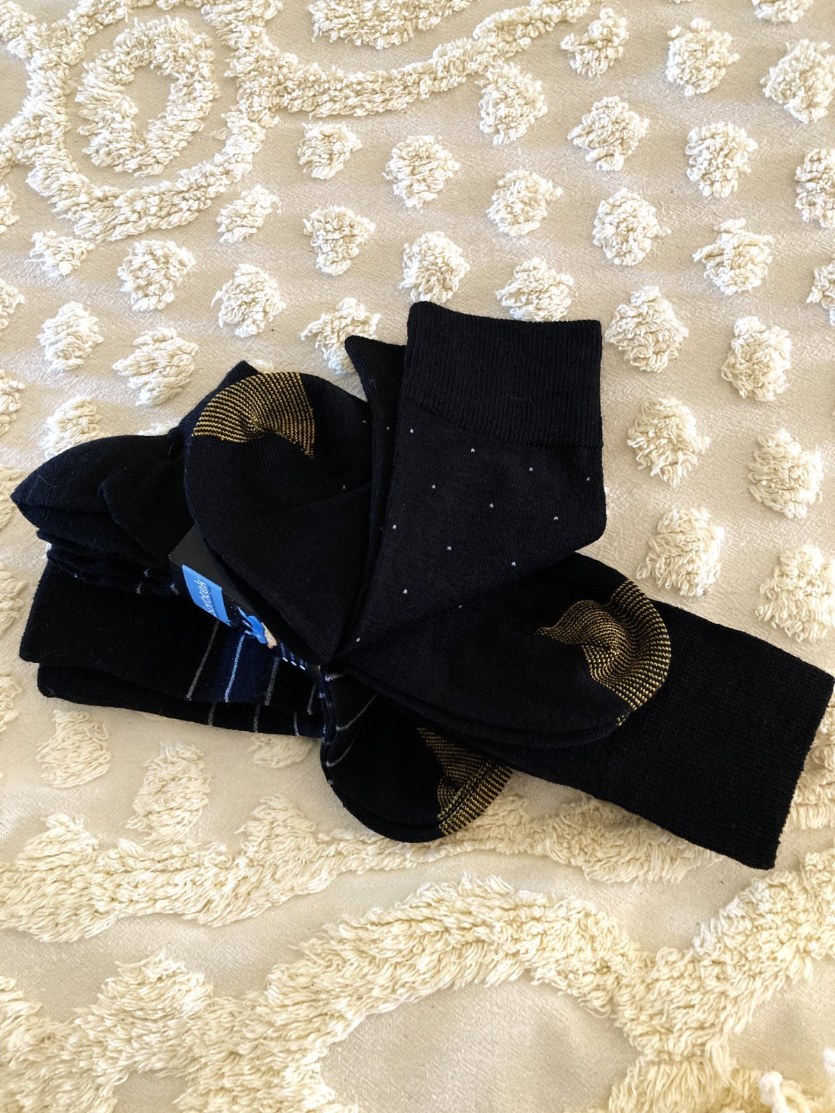 Watson Wool Gold Toe Men’s Merino Wool Blend Crew Socks (3Pair) Sz 6- 12 1/2 NWT