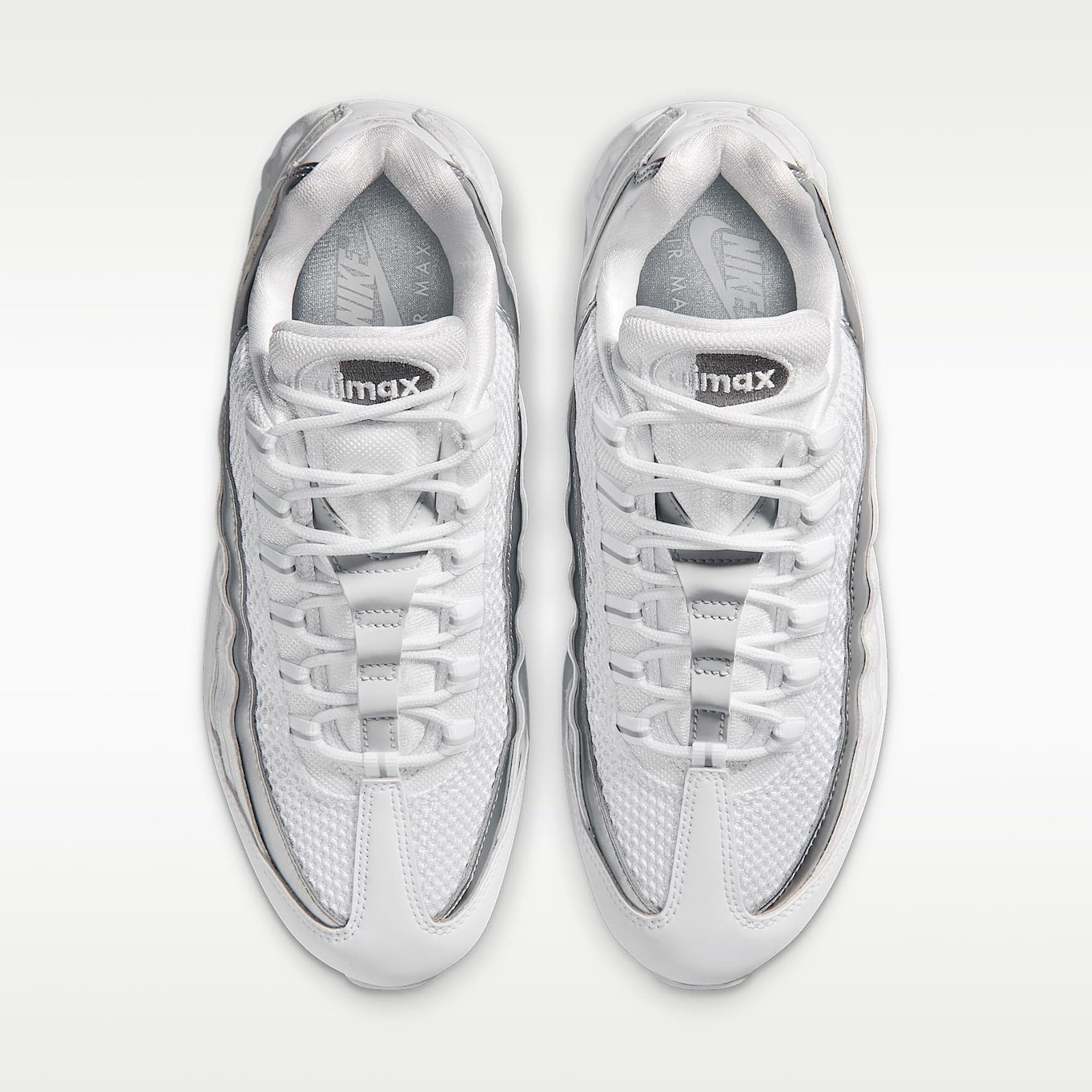 Nike Air Max 95 SE Women’s Shoes (White/Light Charcoal/Metallic Silver/Pure Plat