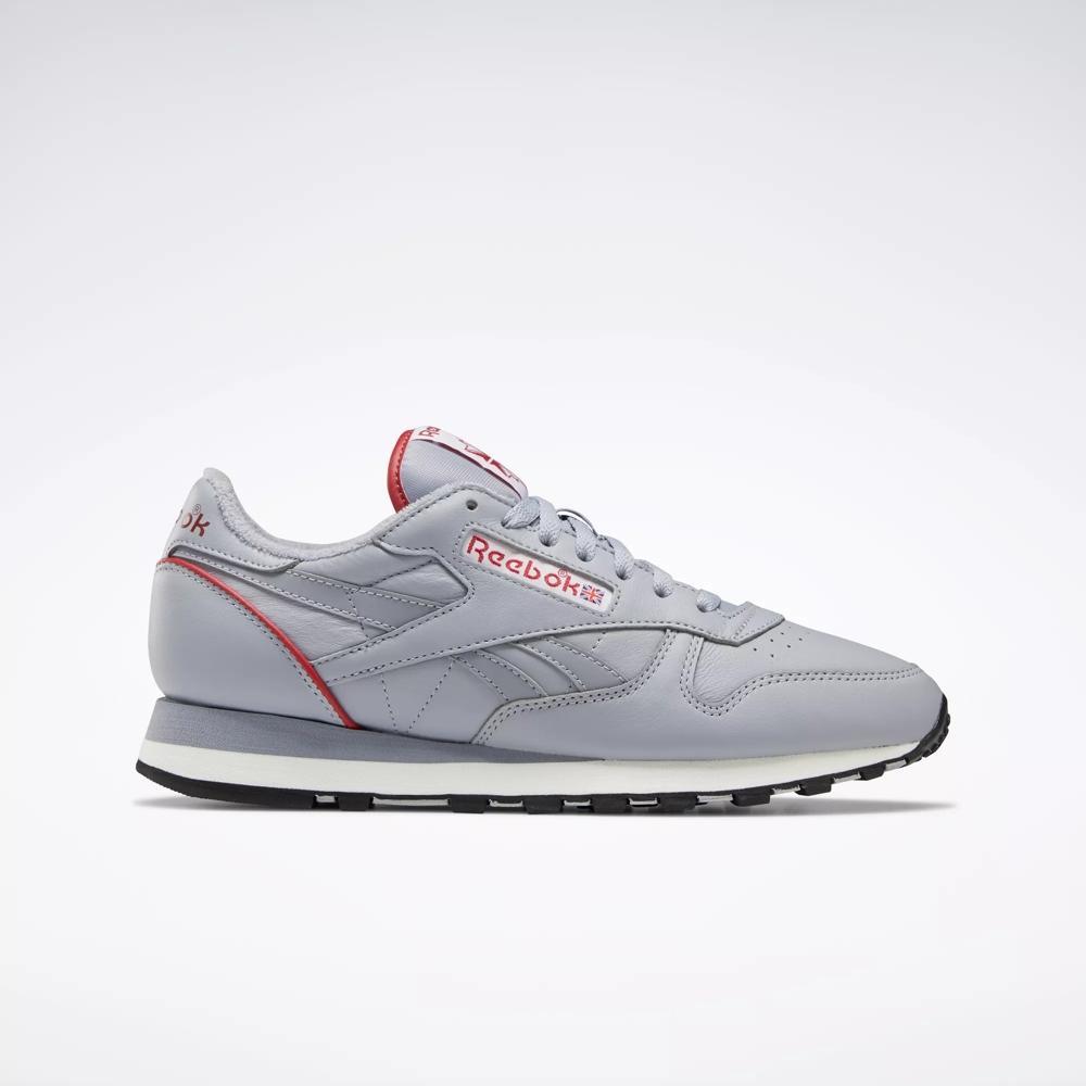 Reebok Unisex Classic Leather 1983 GX0282 Vintage Grey/Red/Chalk