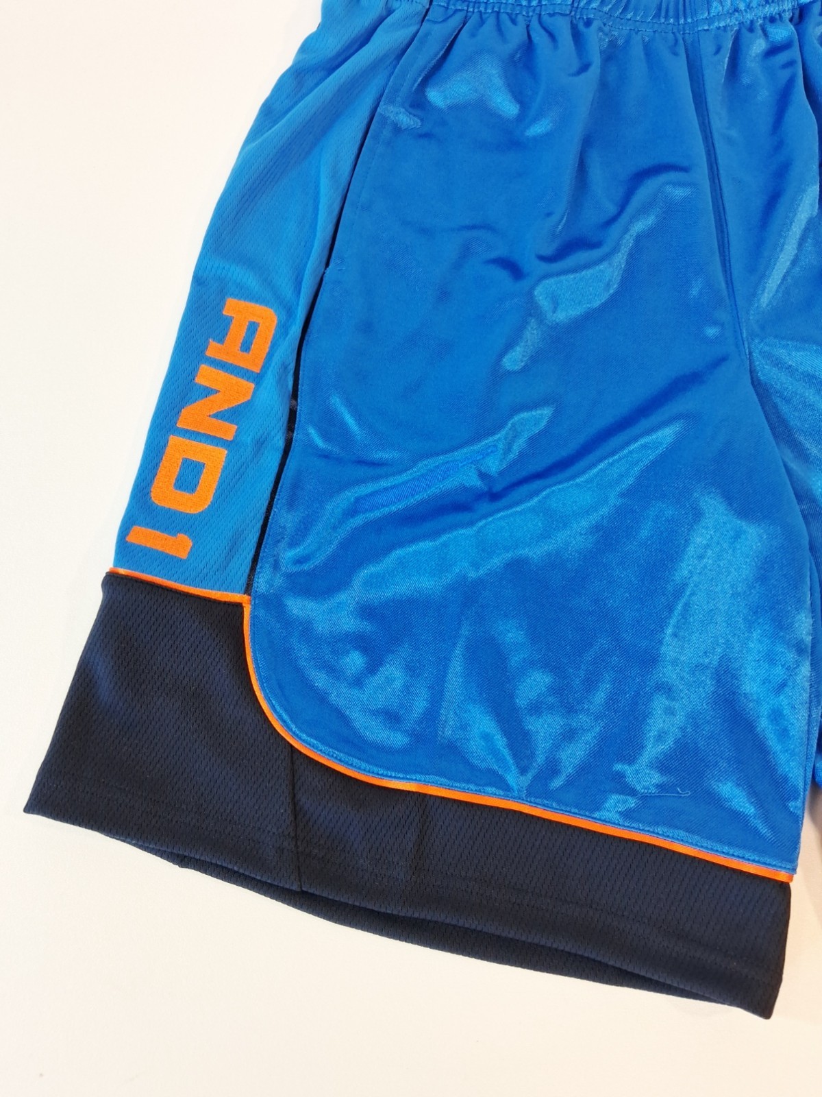 And1 Mens Basketball Gym Workout Shorts Black Orange Blue SIZE M L XL 2XL 3XL