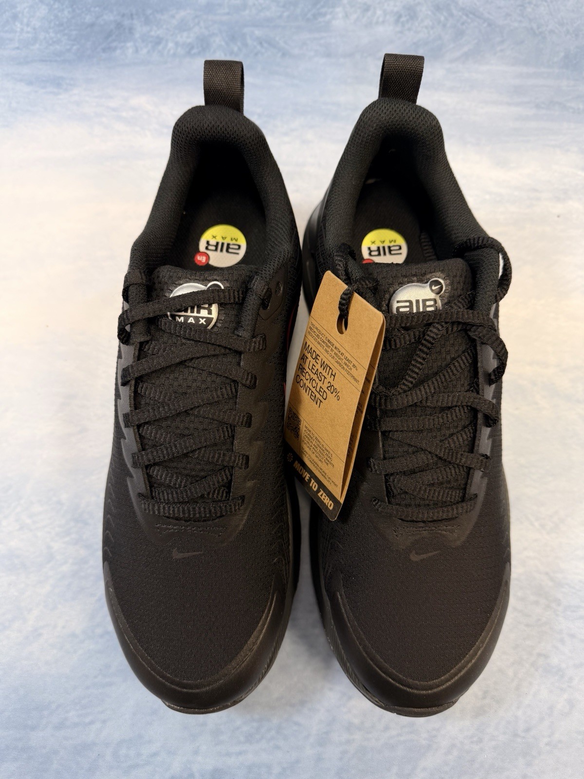 Nike Air Max Nuaxis Sneakers Shoes Black/Red/ FD4329-010 Size 8.5 Men 10 Women