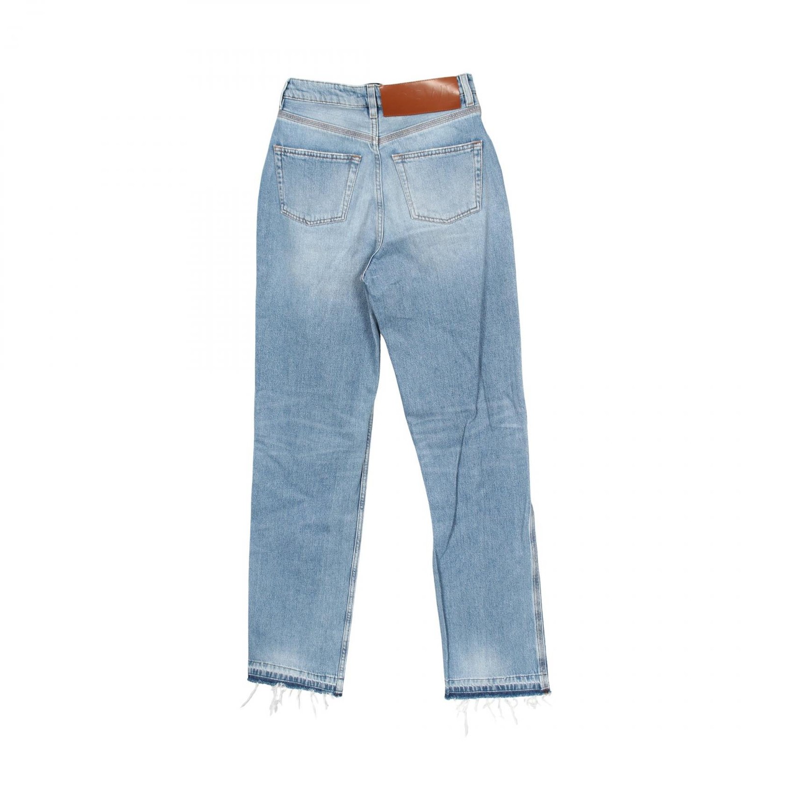 Loewe Cotton Denim Pants – DUTY FREE