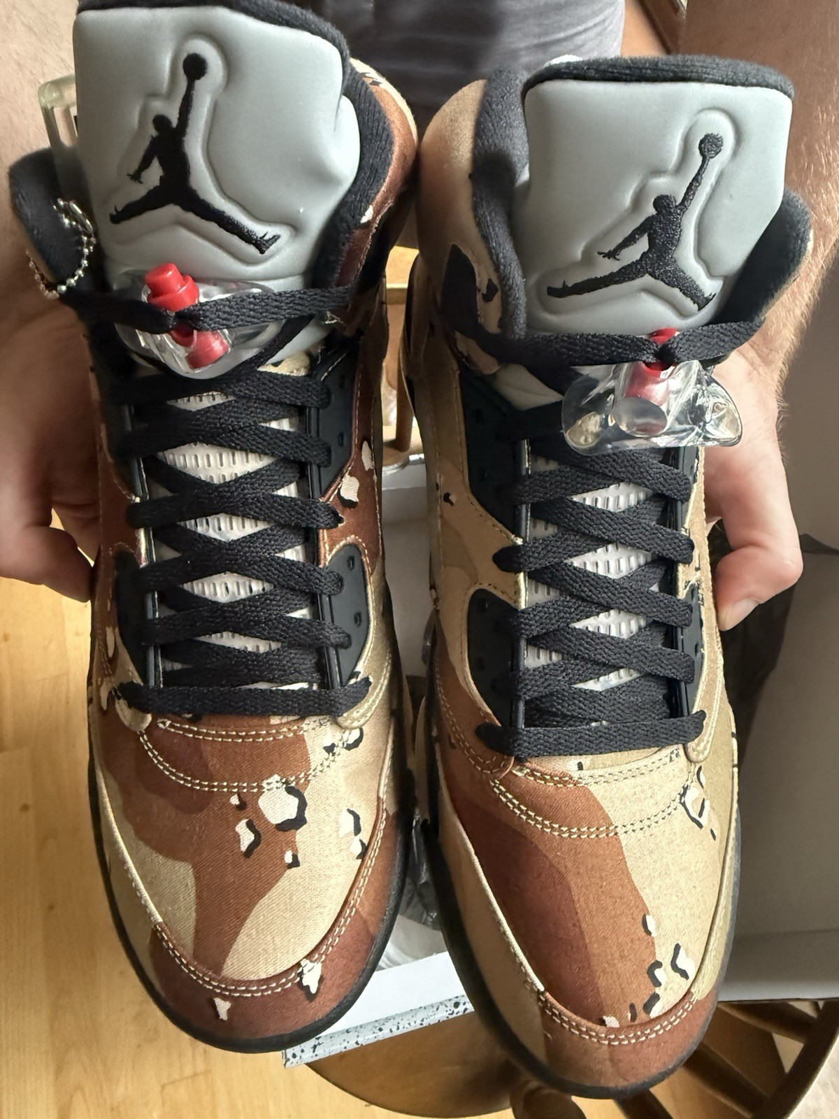 Air Jordan Supreme 5 Camo Size 12