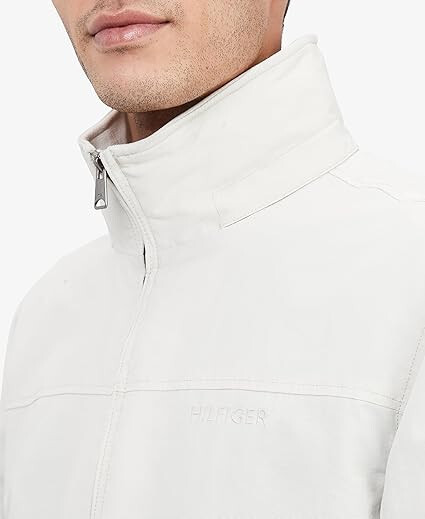 Tommy Hilfiger Men’s Lightweight Waterproof Regatta Bomber Jacket (78J8336) M/XL