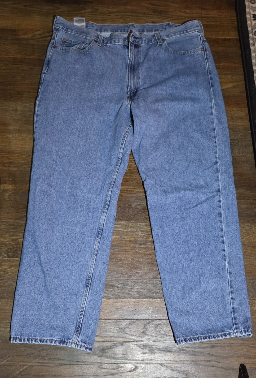 Levi’s 550 Jeans Mens 44×32 Blue Relaxed Fit Tapered Leg Denim