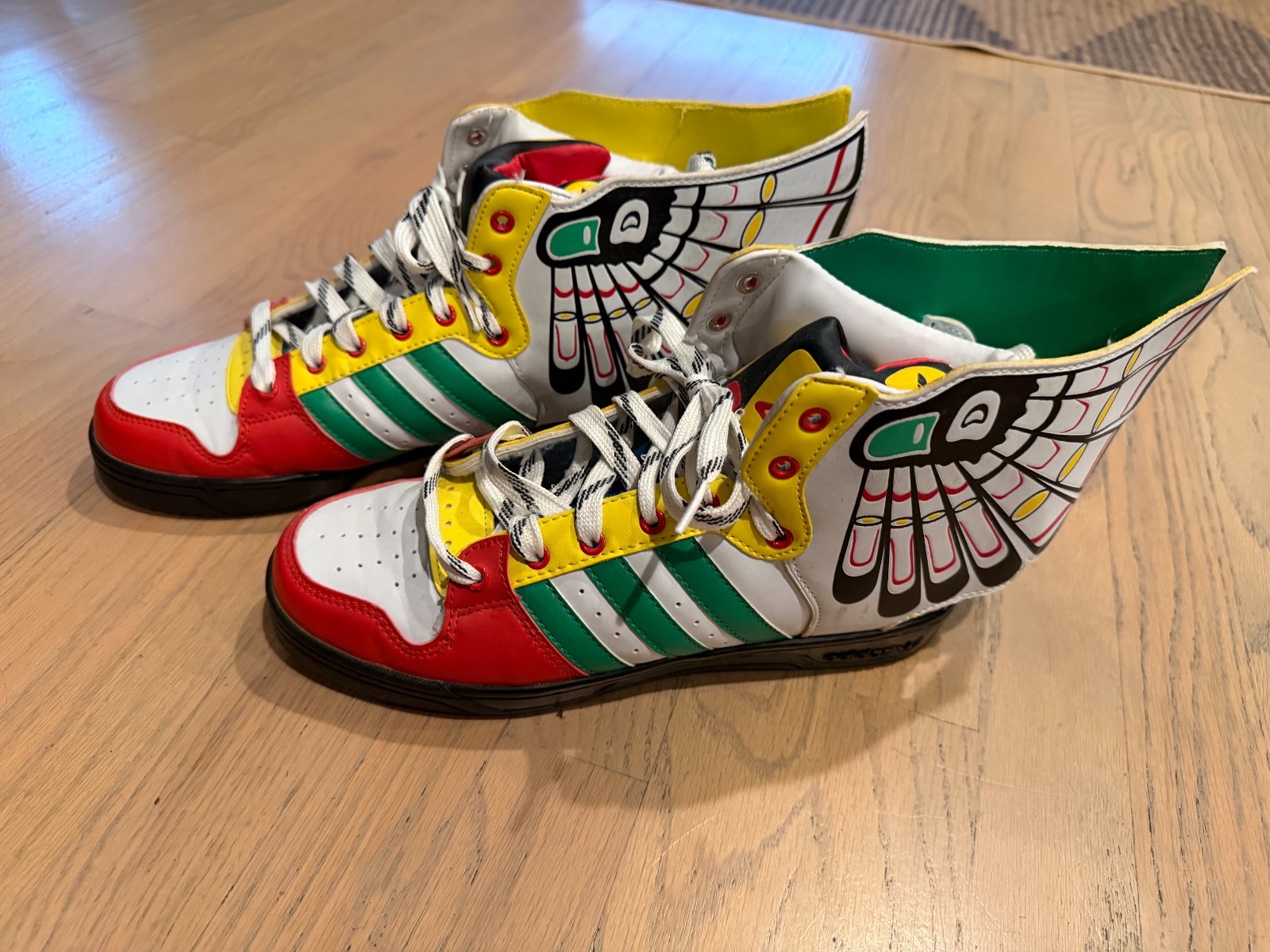 Size 8 – Jeremy Scott x adidas Eagle Wing Totem