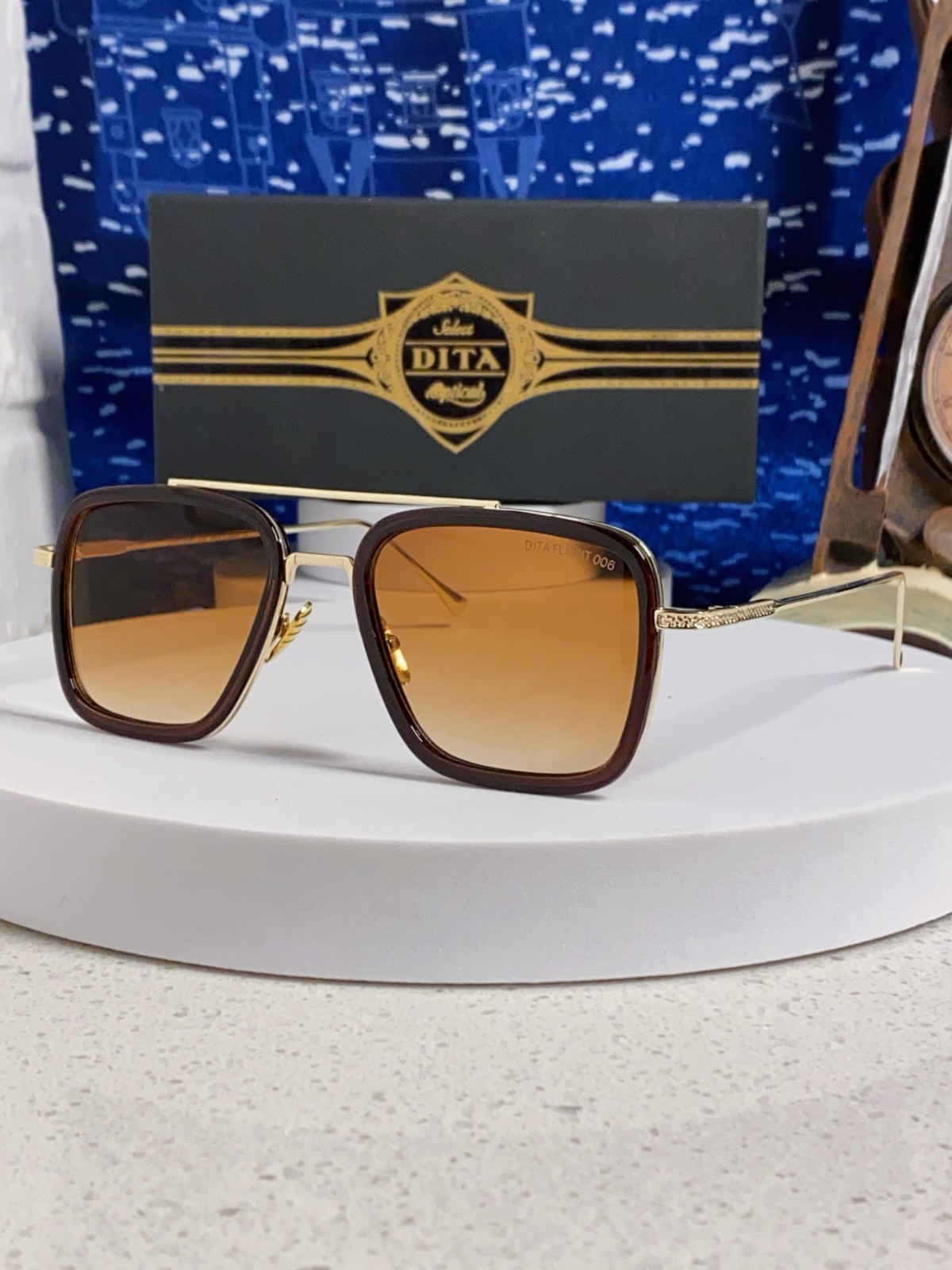 DITA FLIGHT006 DTS7806 Men’s Sunglasses Lens Size 52口22-144mm – With New Case