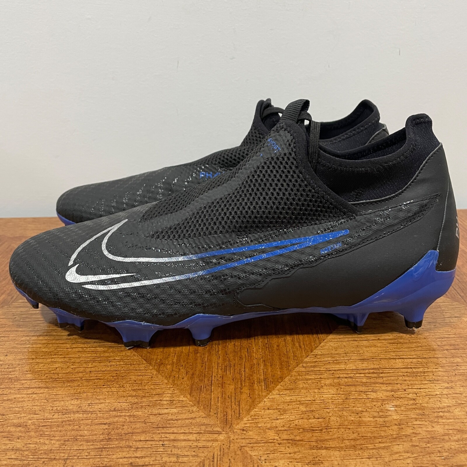 Nike DD9472-040 Phantom GX Academy DF FG MG Soccer Cleats Mens 11 Black Royal