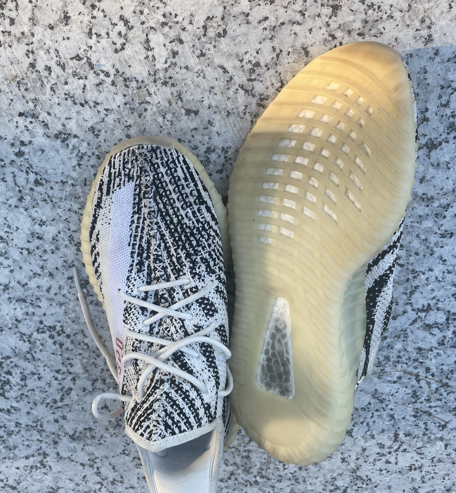 Adidas Yeezy Boost 350 V2 Zebra – US size 10