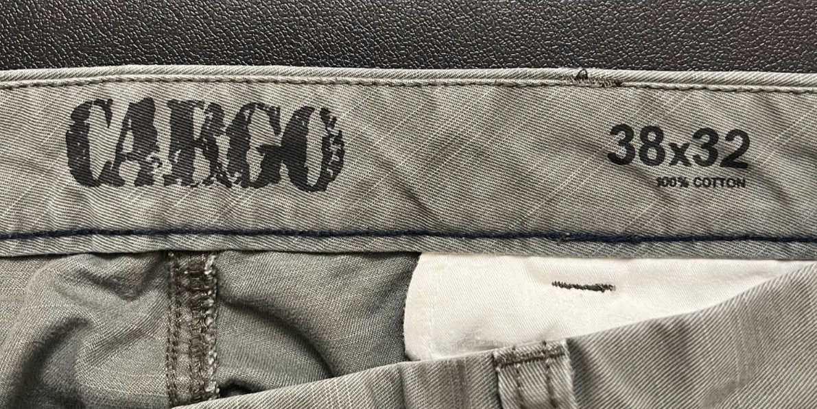 Roundtree & Yorke Cargo Pants 38 x 32 #54
