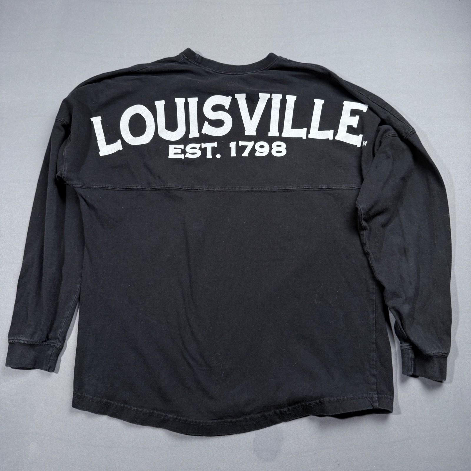 Louisville Cardinals Collegiate Colors Spirit Jersey Long Sleeve Small