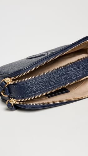 Tory Burch Women’s Mini Miller Crossbody Bag, Tory Navy, Blue, One Size