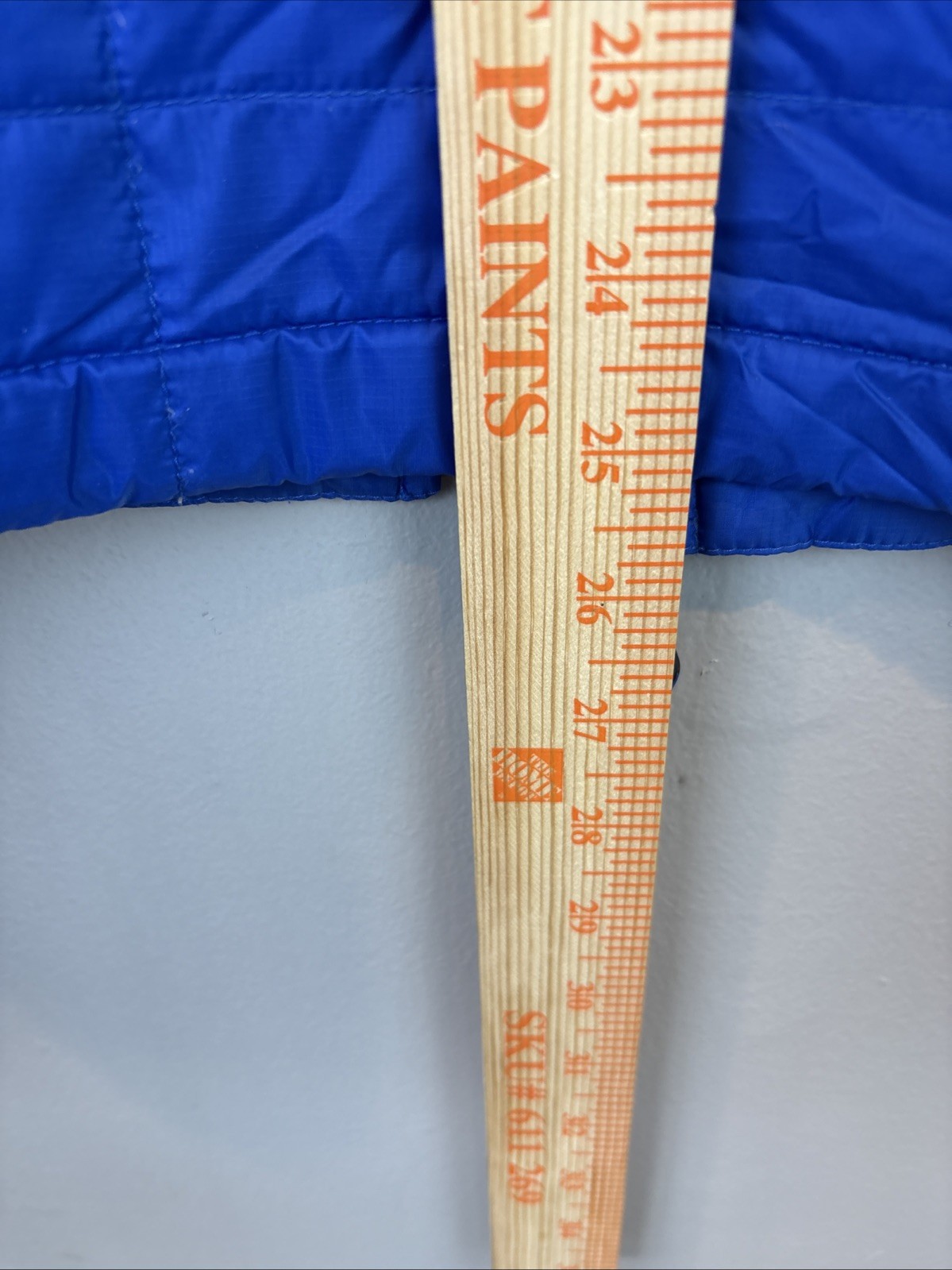 LL Bean Size Small Regular Blue Quilted Full Zip Jacket Puffer