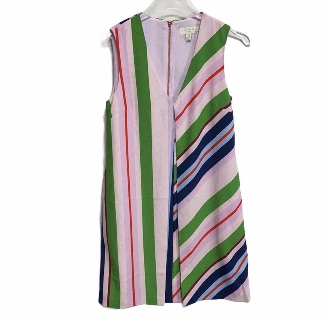 Ted Baker London Bay Of Honor Striped Tunic Dress Size 0 Size US 2