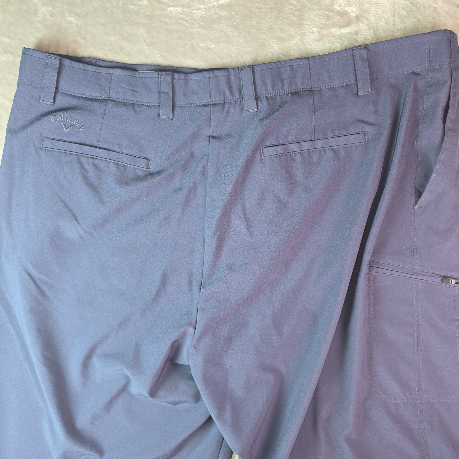 Callaway Golf Shorts Blue Polyester Elastane RN37763 Mens Size 46B