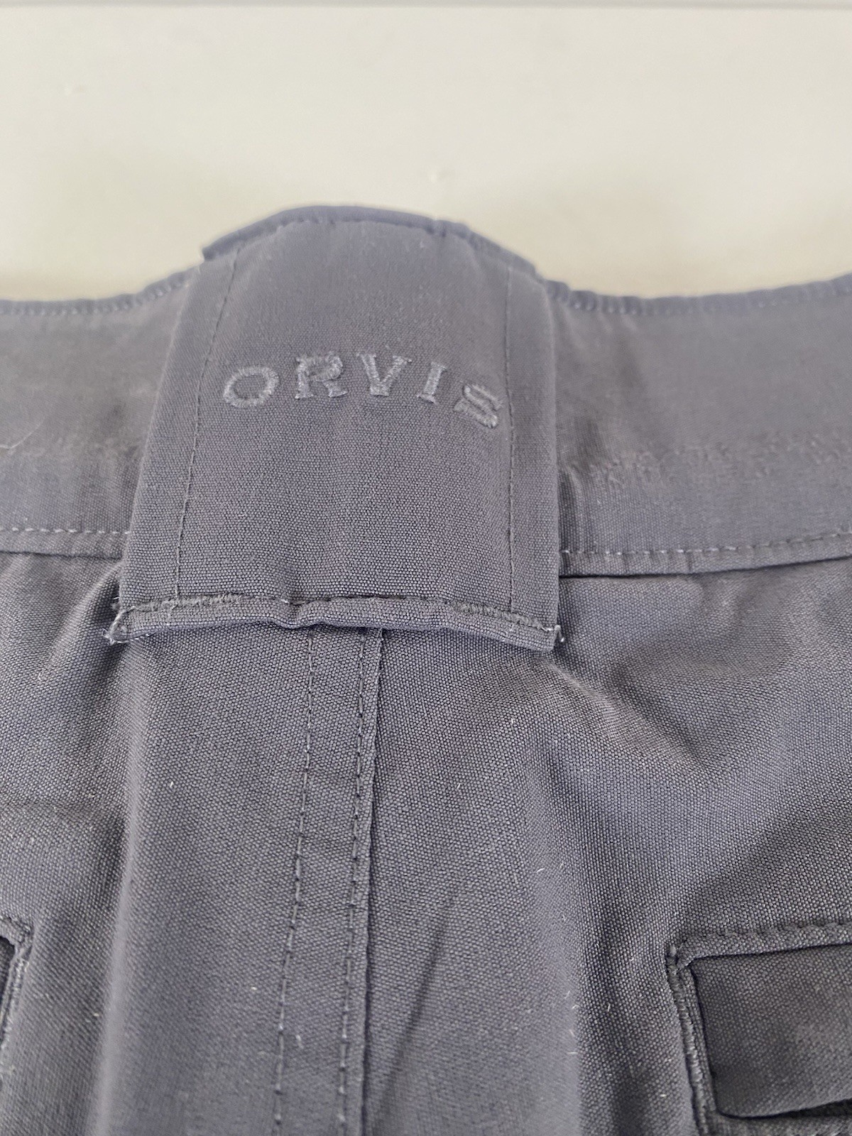 Orvis Nylon Cargo Shorts Mens Size 36 Golf Hiking Walking Stretch Gray EUC