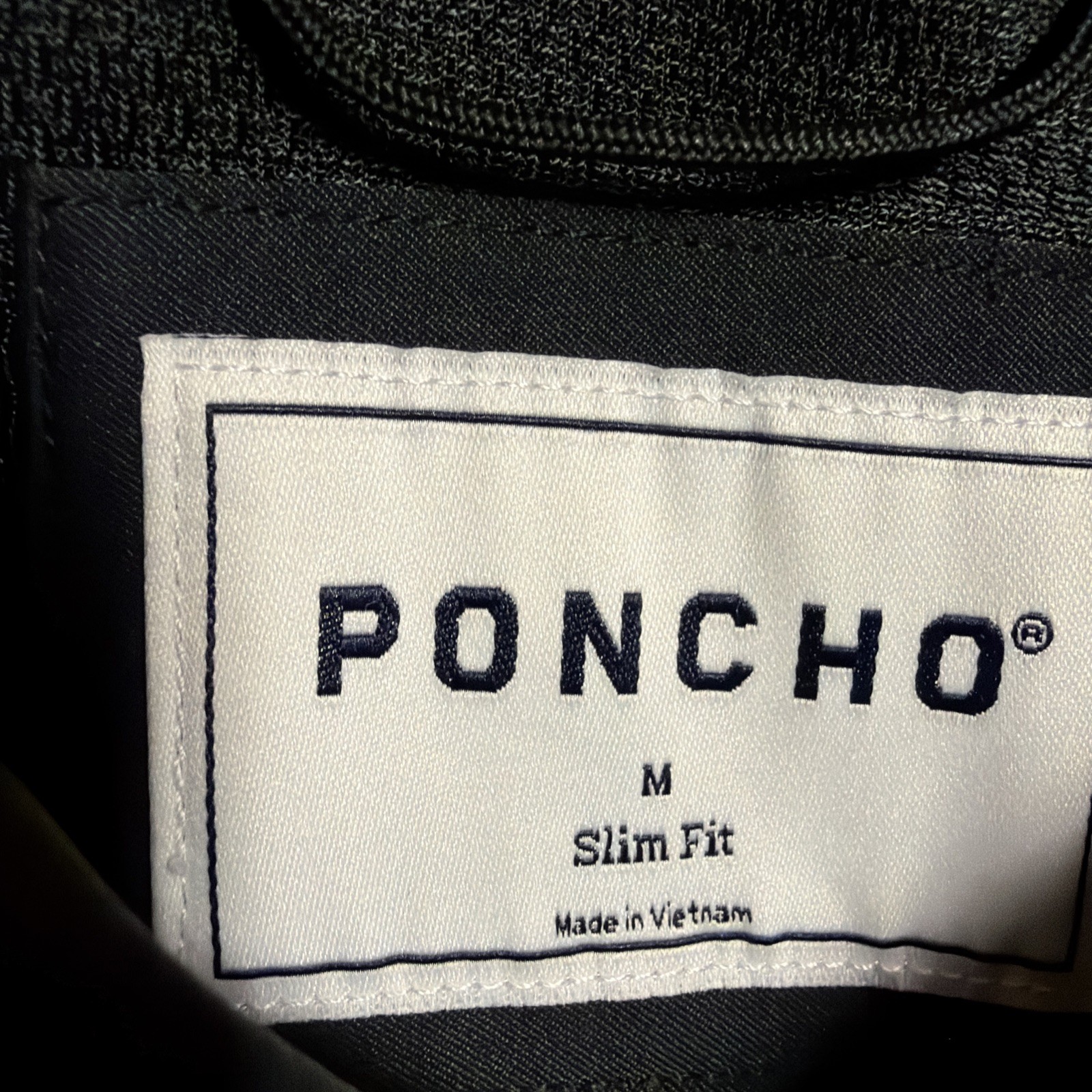 Poncho Pearl Snap Men’s Shirt The Bandera Short Sleeve Medium Slim Fit