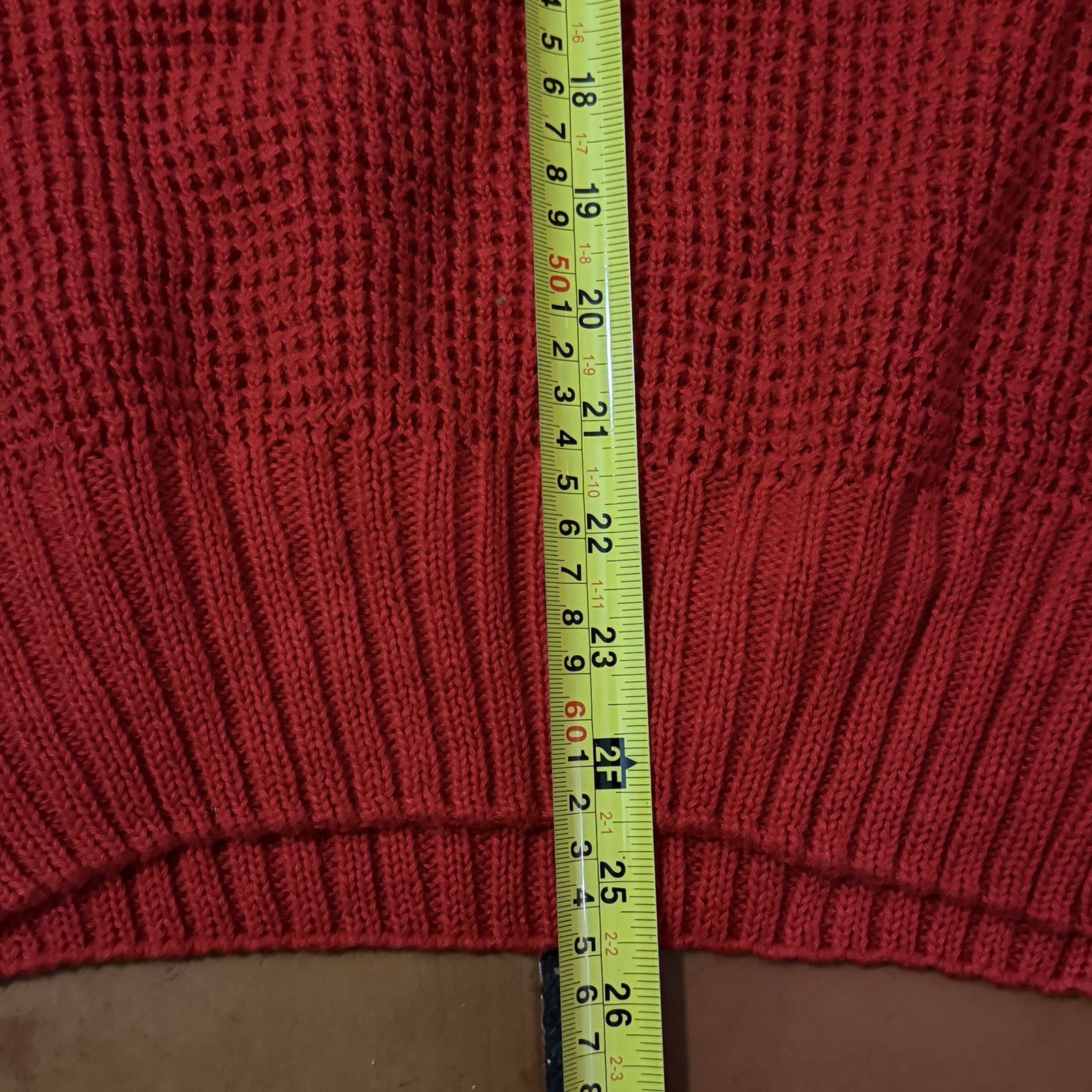 Vintage Gap Sweater 90s Mens Medium Red Sweatshirt