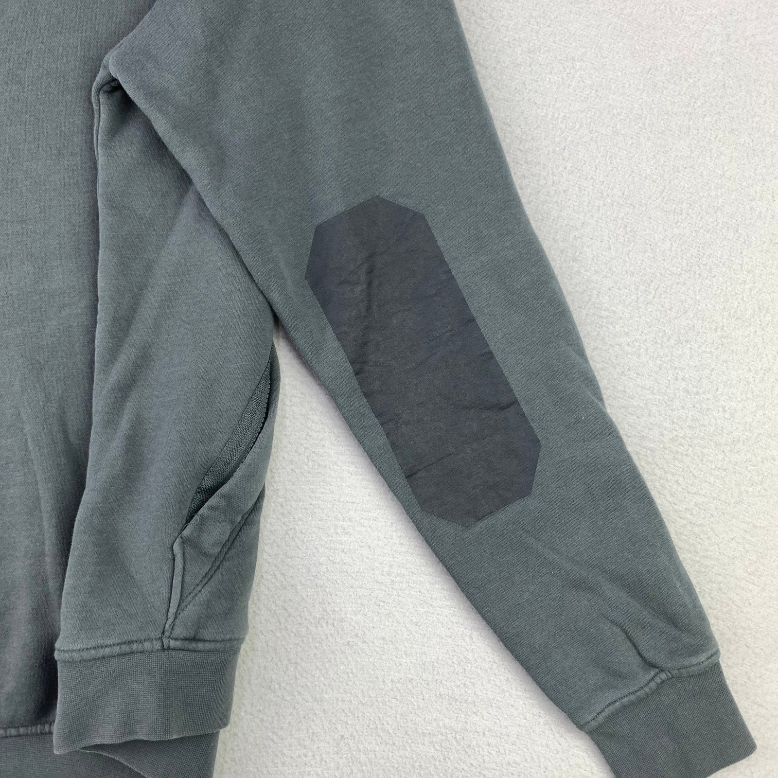 Troll Co Hoodie Men Medium Gray Dirty Hands Clean Money Workwear Graphic DHCM