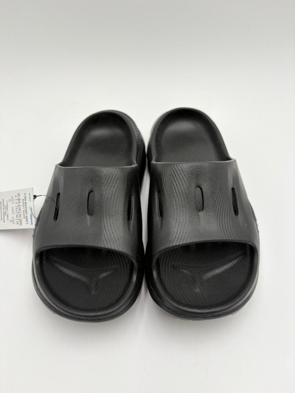 Hoka One One Unisex Ora Recovery Slide 3 Size W6/M4 Black |1135061-BBLC|