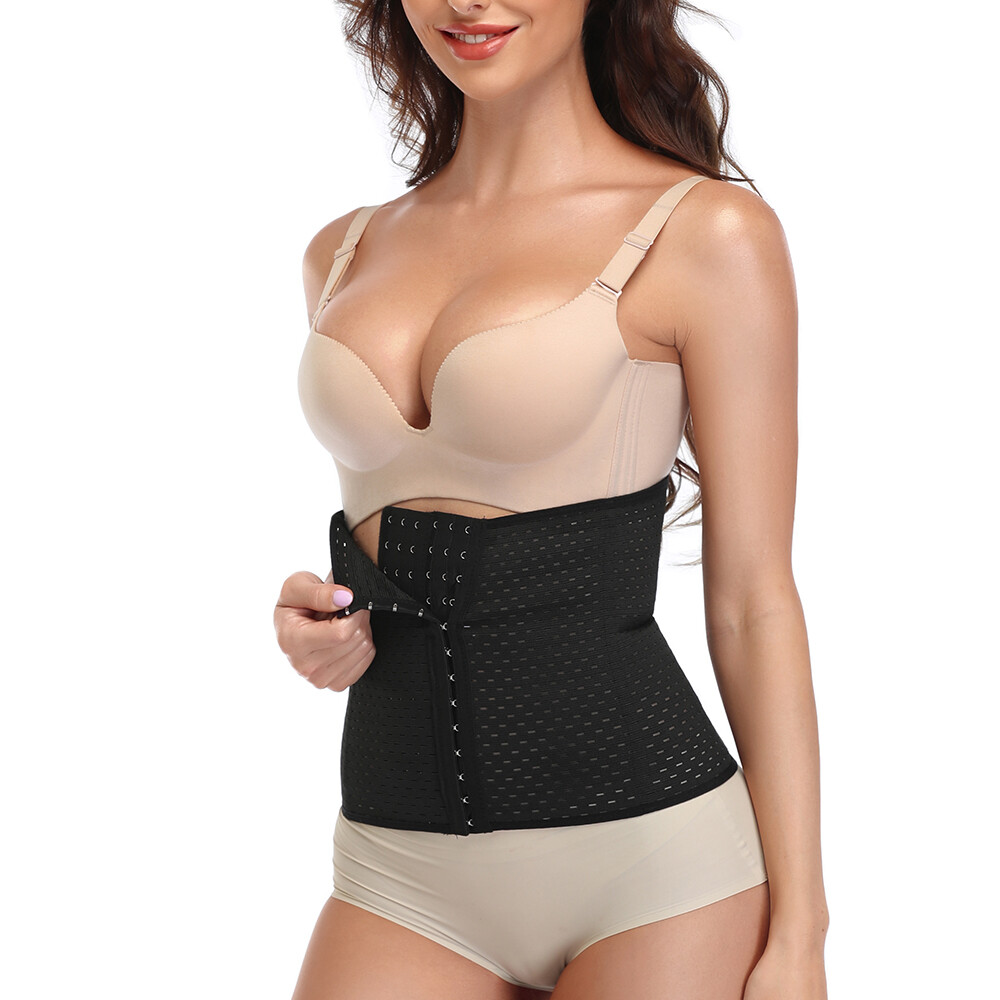 Waist Trainer Training Body Shaper Shapewear Underbust Cincher Tummy Belt Corset