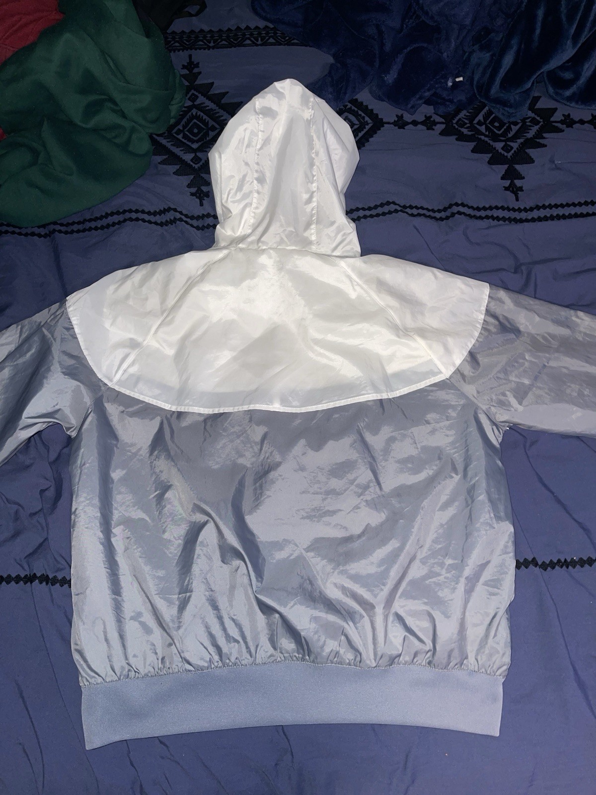 Nike Sportswear Windrunner Hooded Full-Zip Jacket Zipped Pockets M Nylon