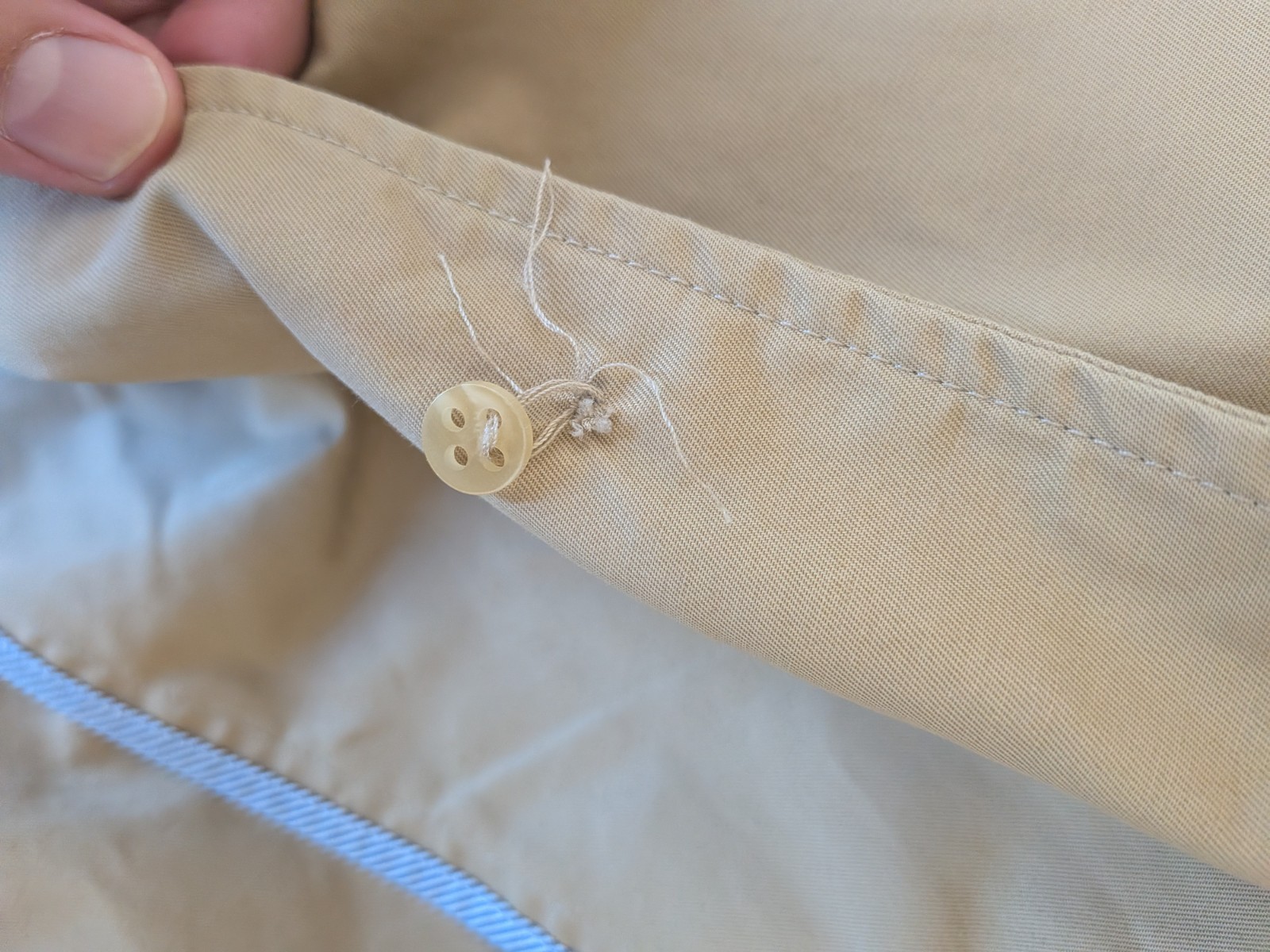 J.Press Beige Rain/Car Coat Size S/M