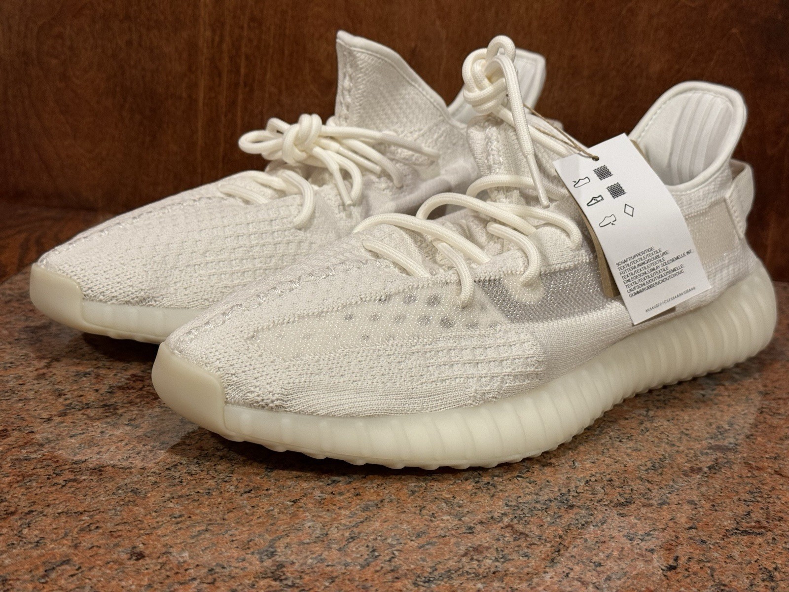 DS Adidas Yeezy Boost 350 V2 Bone/Bone/Bone HQ6316 Men’s U.S. size 14.5 BNIB