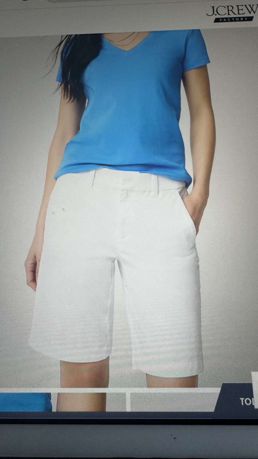 Lot of 5 J.Crew Factory 9” Frankie Bermuda Chino Shorts Sz 14