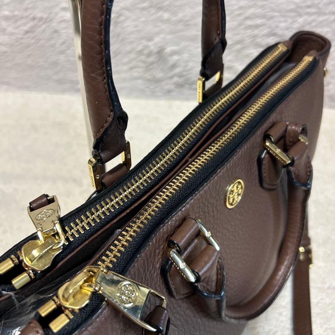 Tory Burch Robinson 2way Leather Shoulder Bag