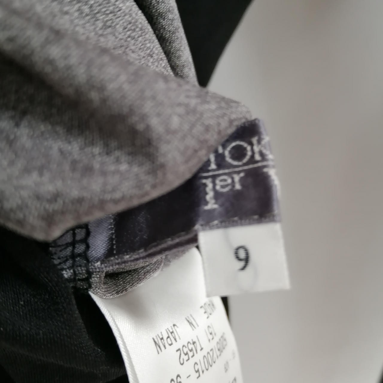 TOKUKO1ER VOL Black Tunic M Top Blouse Shirt Casual 28.7in