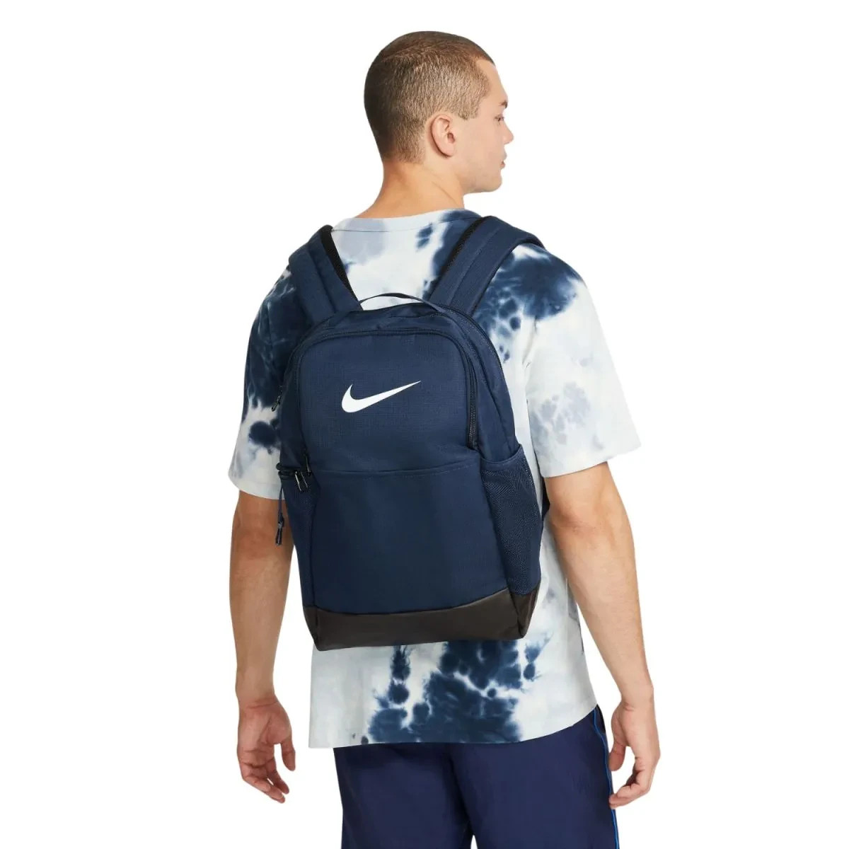 Nike Brasilia 9.5 Training Backpack Medium 24L Navy Black White DH7709 410 NWT