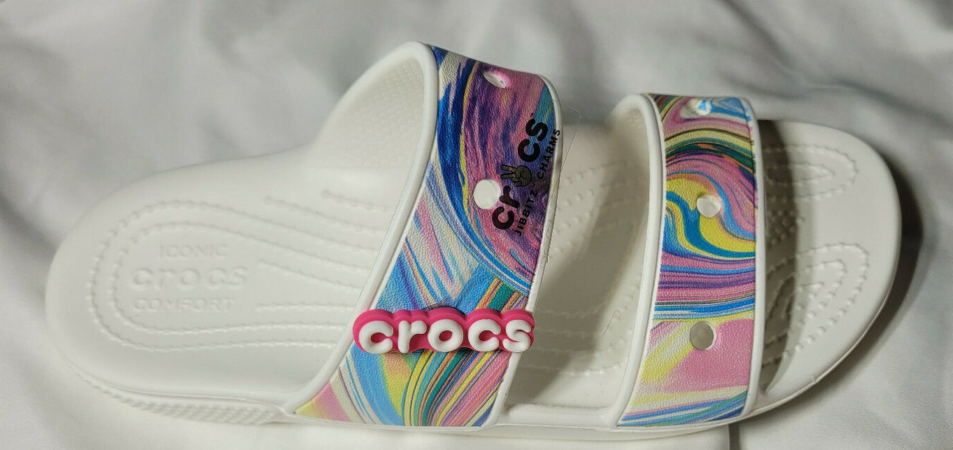 Crocs Classic Out of this World Sandals NEW 207248-928 W6 M4