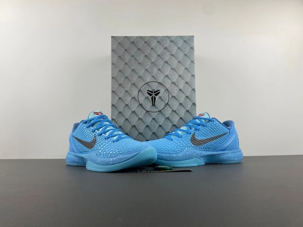 NEW MEN’S Kobe 6 Protro Blue Ice Grinch Sport Size US (7-12)