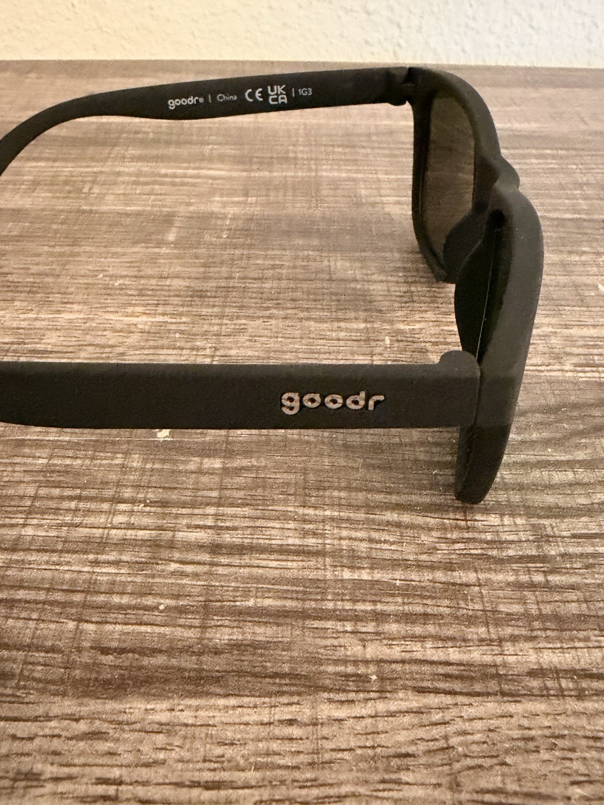 Goodr sunglasses Vincent’s Absinthe Night Terrors Polarized OG Sunglasses Black