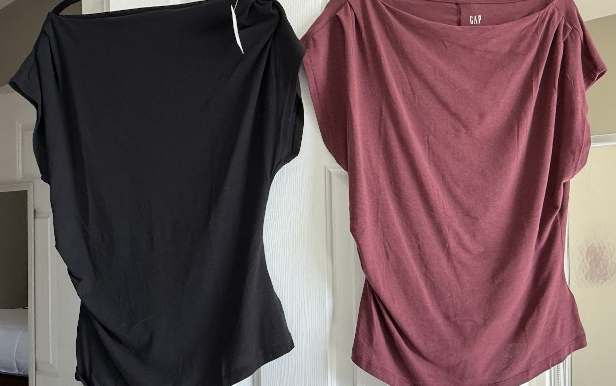 Gap Factory Dolman Sleeve Shortsleeve Tops Set Of 2 Women’s Size Large New