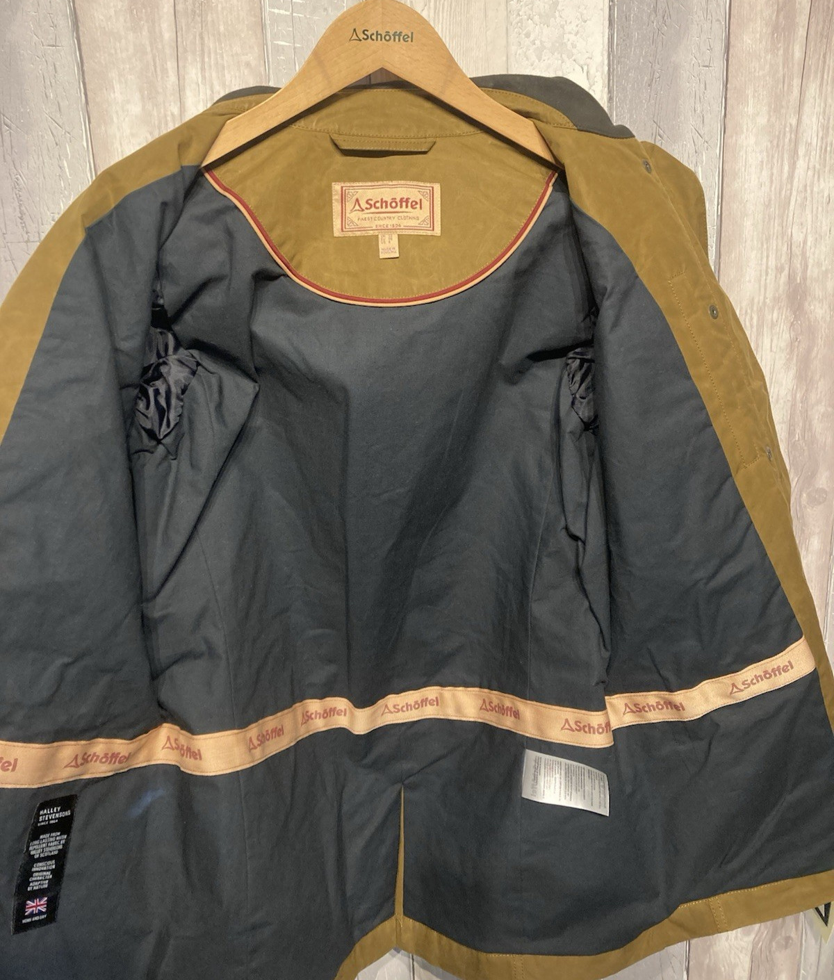 Schoffel Ladies Pilton Brown Wax Jacket New with Tags Size 10 RRP £329.95