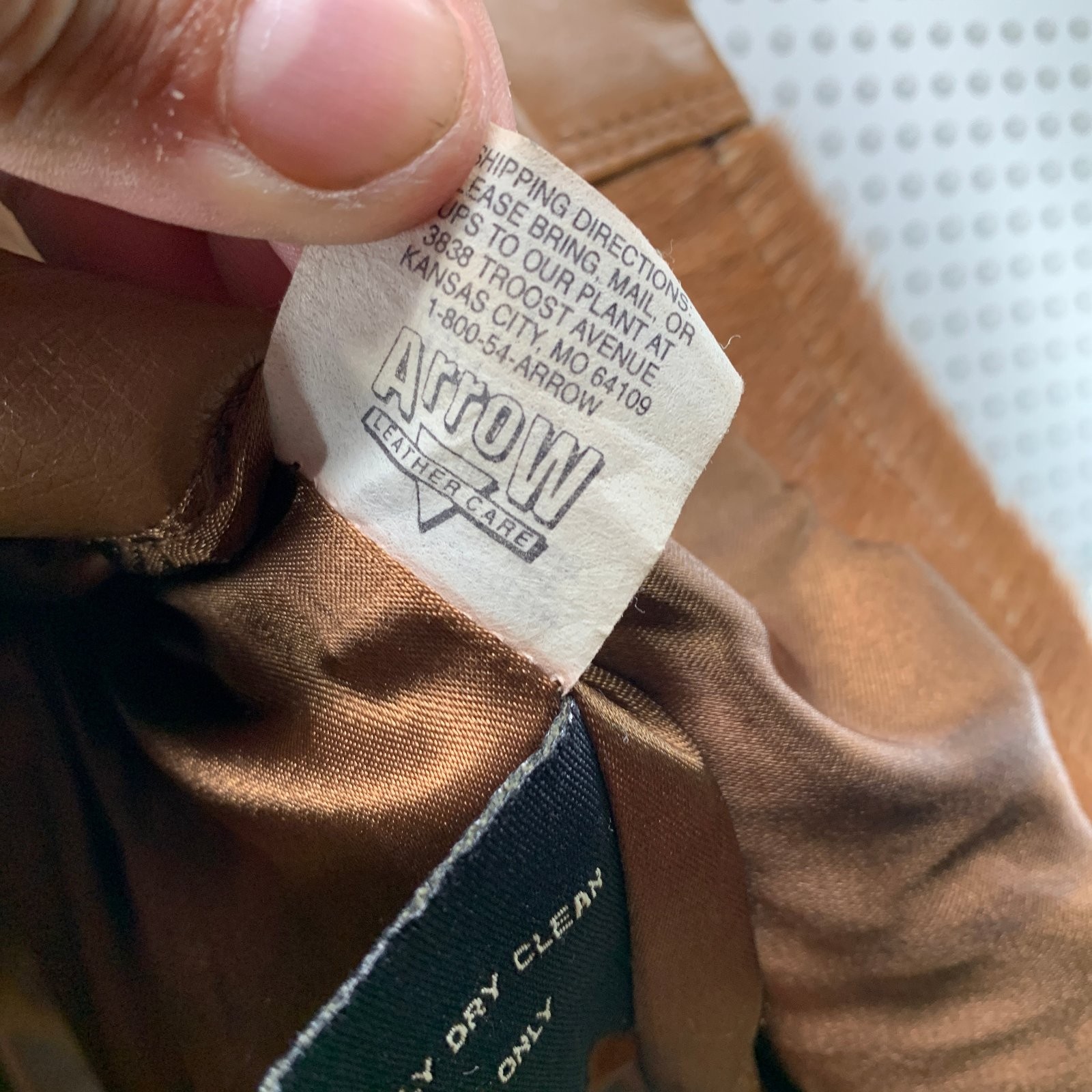Vintage Davoucci Leather Jacket Men 6XL Brown Hair On Hide 80s 90s Rodeo Western