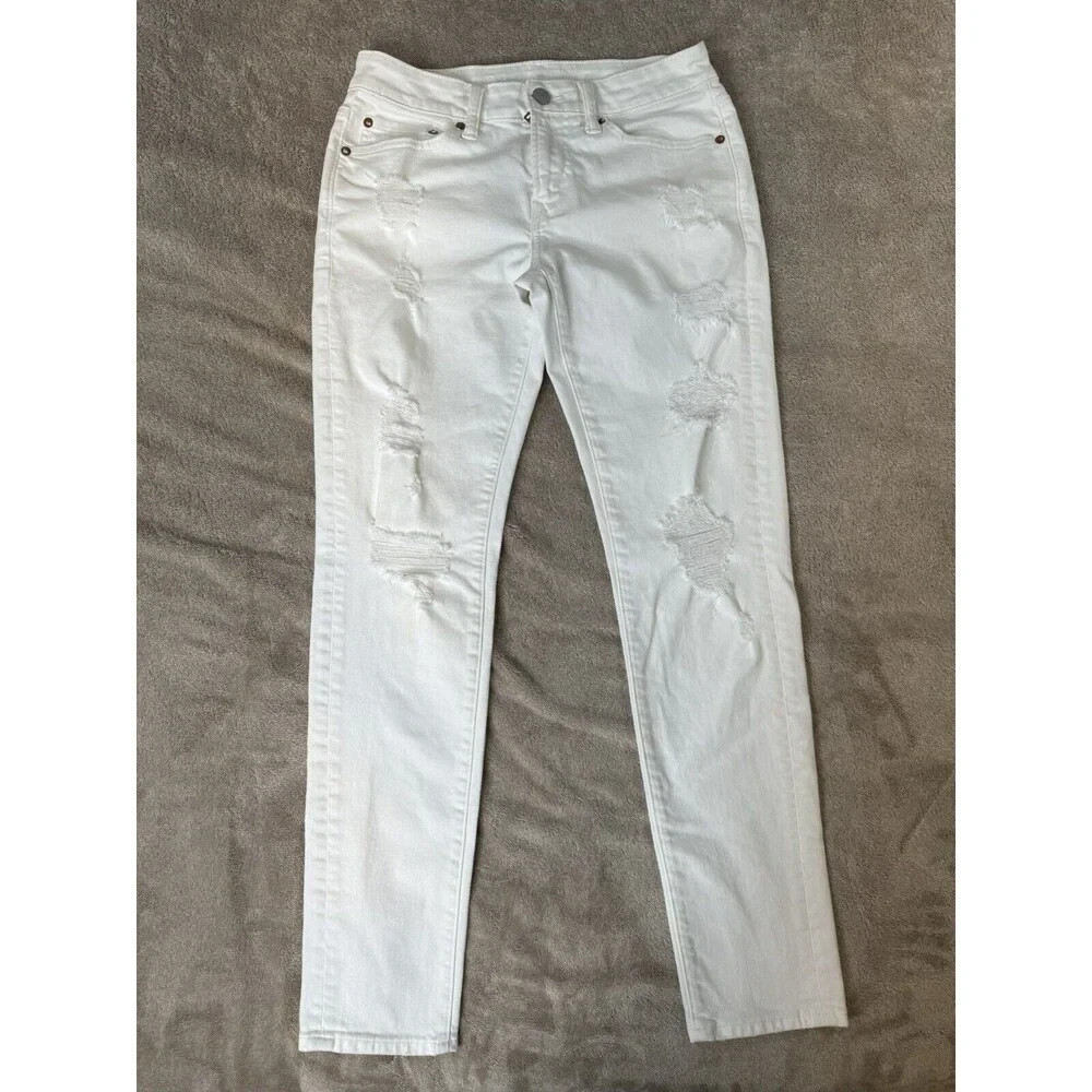 American Eagle Level AirFlex Skinny Jeans Mens Size 29×32 White