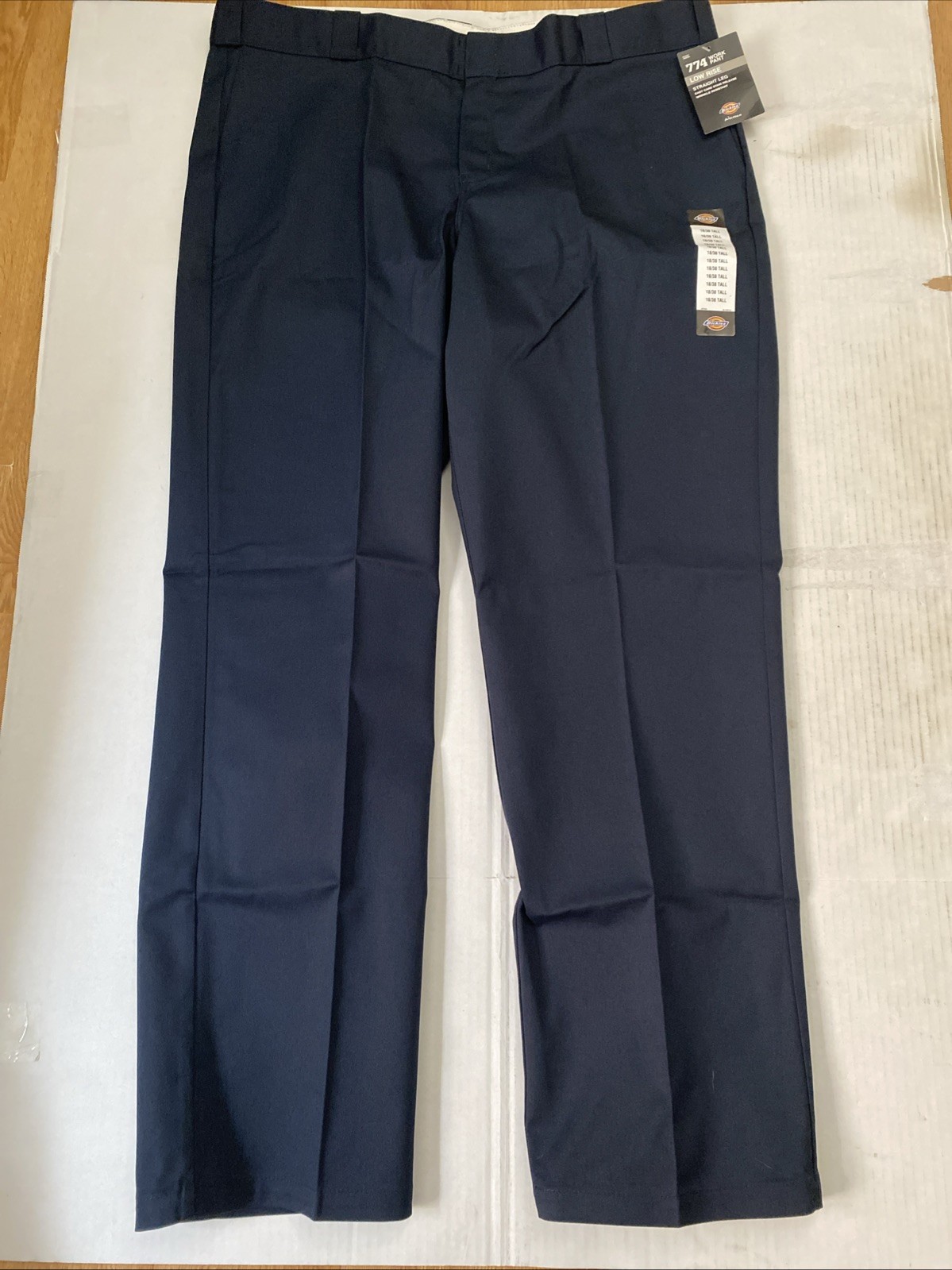 Dickies Women’s 774 Work Pant Low Rise Straight Leg Khaki, Black, or Dark Navy