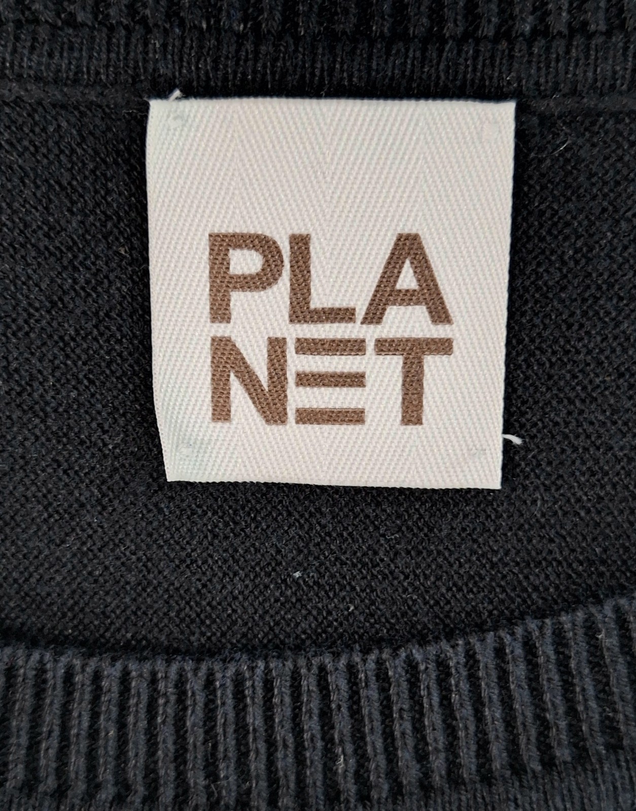 PLANET Knit Batwing Oversized Top O/S Tunic Sweater Pima Cotton Modal Slouchy