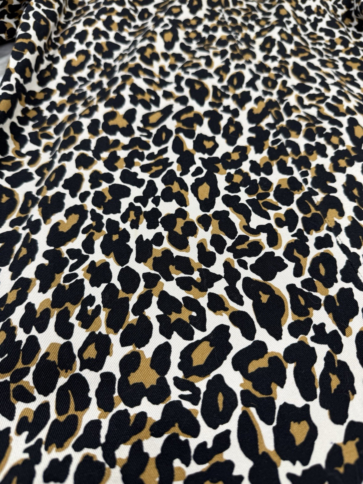 Animal Print Coat XXI Forever 21 Label Small Leopard Print A Line Fashion EUC