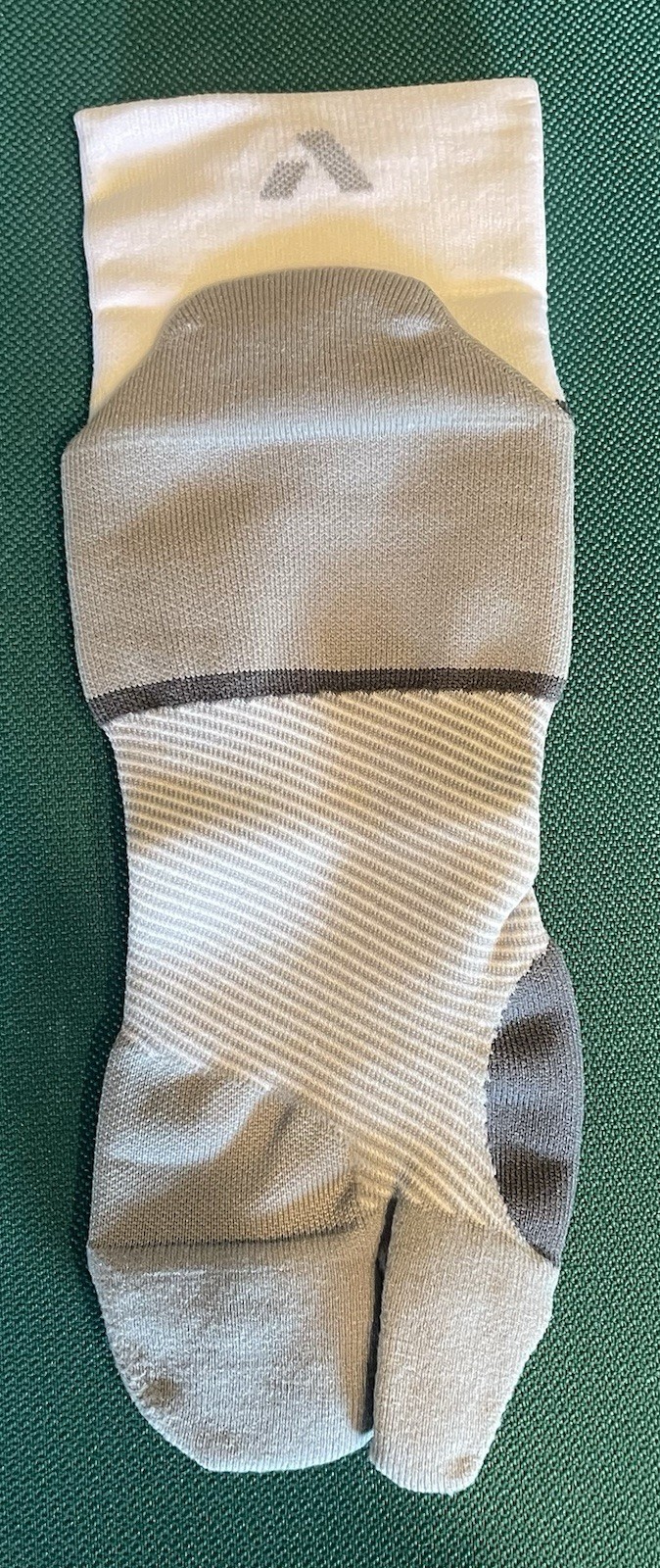 Anodyne No. 108 Bunion Sock LEFT SOCK ONLY Large Black Quarter Length New