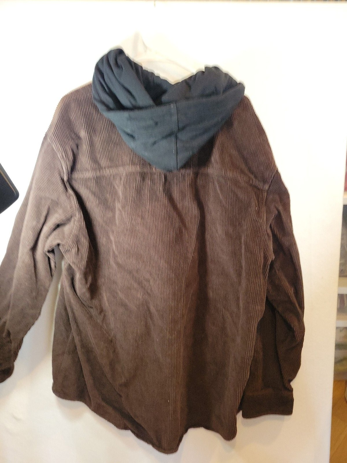 Empyre Baylor Brown Corduroy Hooded Zip-Up Jacket