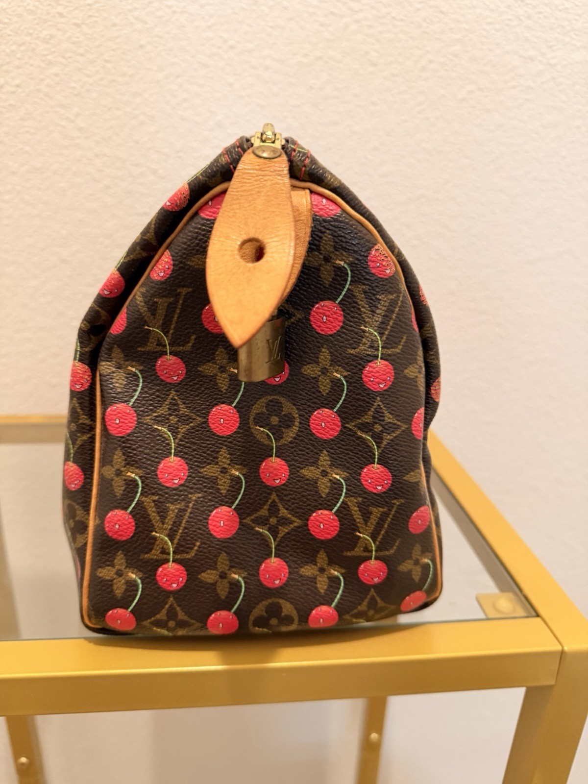 Vintage Louis Vuitton x Takashi Murkami Cheries Speedy 25
